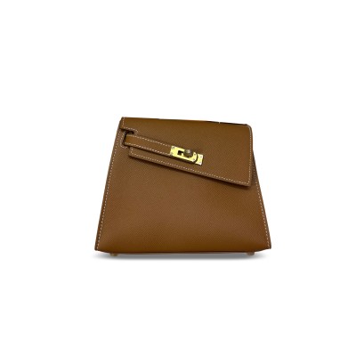 HERMES MASTER MINI KELLY DESORDRE GOLD EPSOM (20*14.5*10cm)